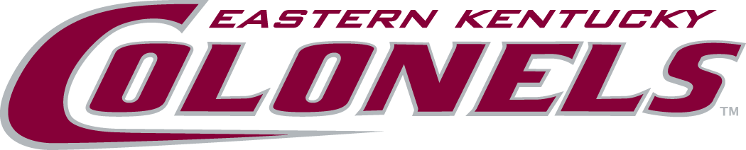 Eastern Kentucky Colonels 2004-Pres Wordmark Logo 06 vinyl decal